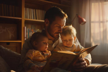 Using Story Time to Calm Toddler Tantrums